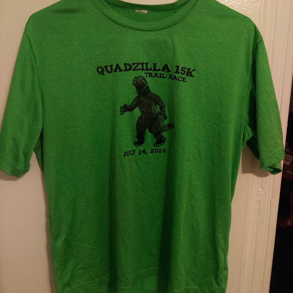 Green Quadzilla 15K Trail Race T-Shirt